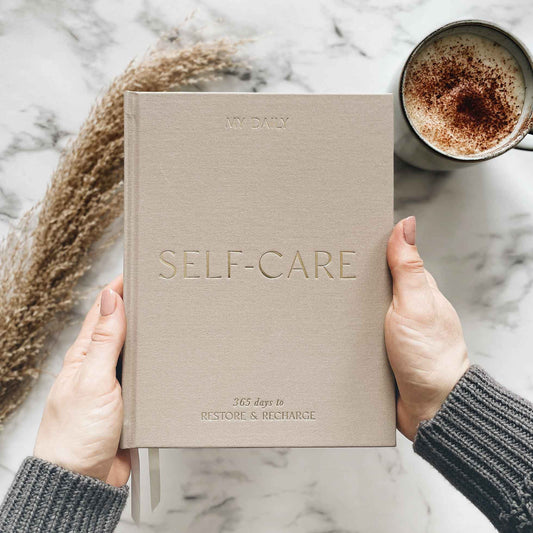 Self-Care intentions and gratitude journal (Pebble)